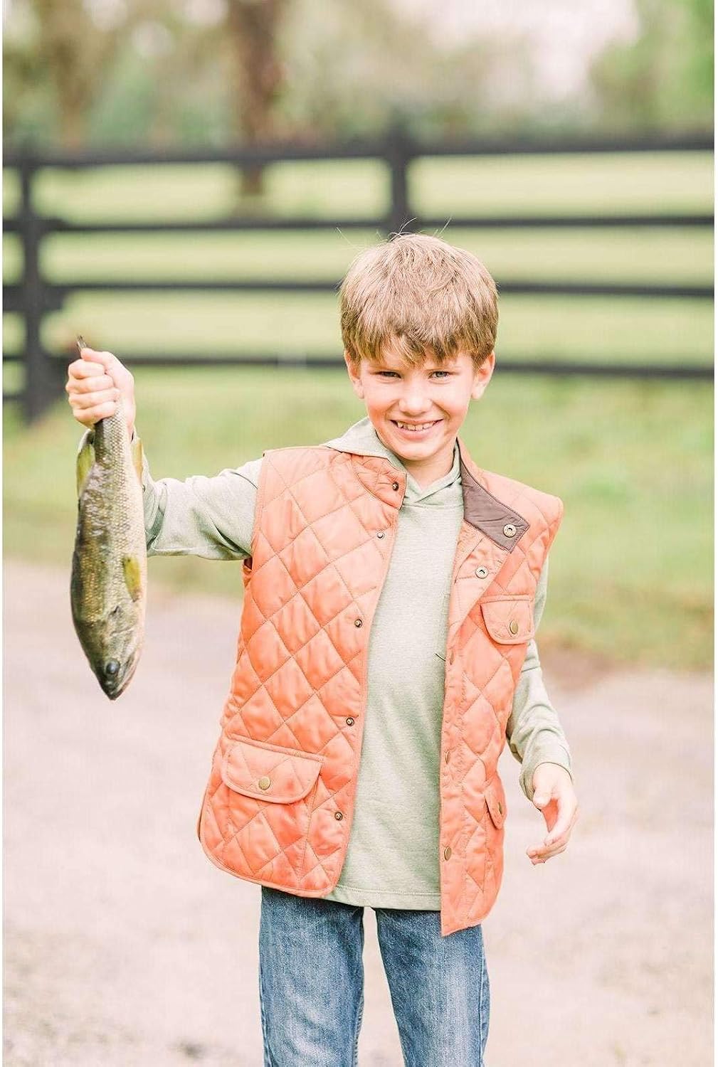 Southern Proper Boys Ashport Quilted Vest