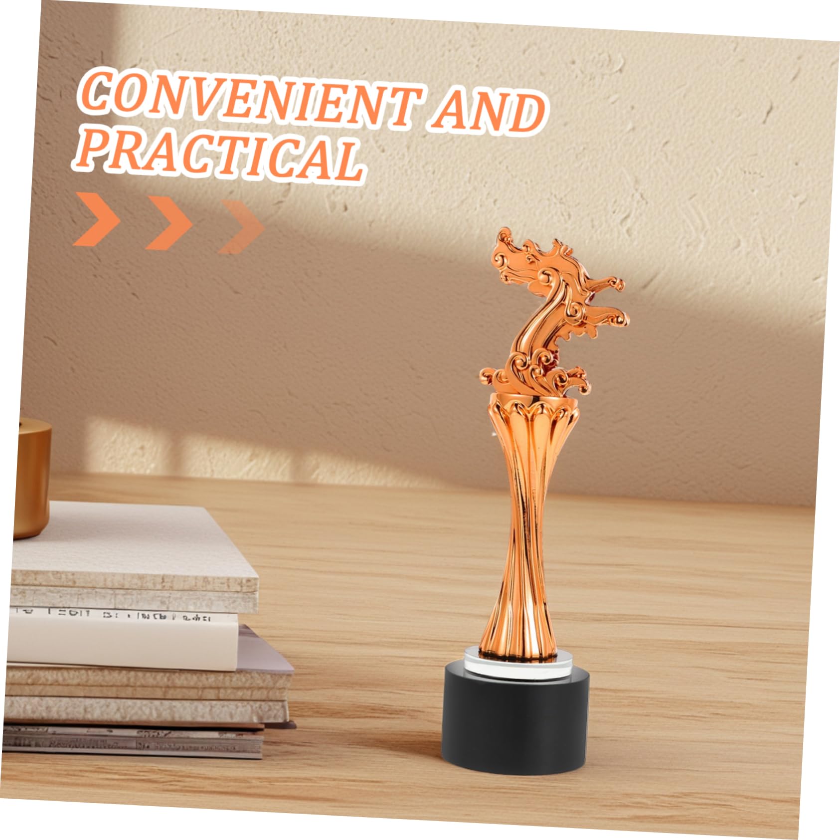 Toddmomy Drachenboot Trophäe Party Auszeichnung Trophäenbecher Lustige Zeremonie Großer Student Kreativ Geformte Trophäen Requisite Kreatives Trophäenmodell