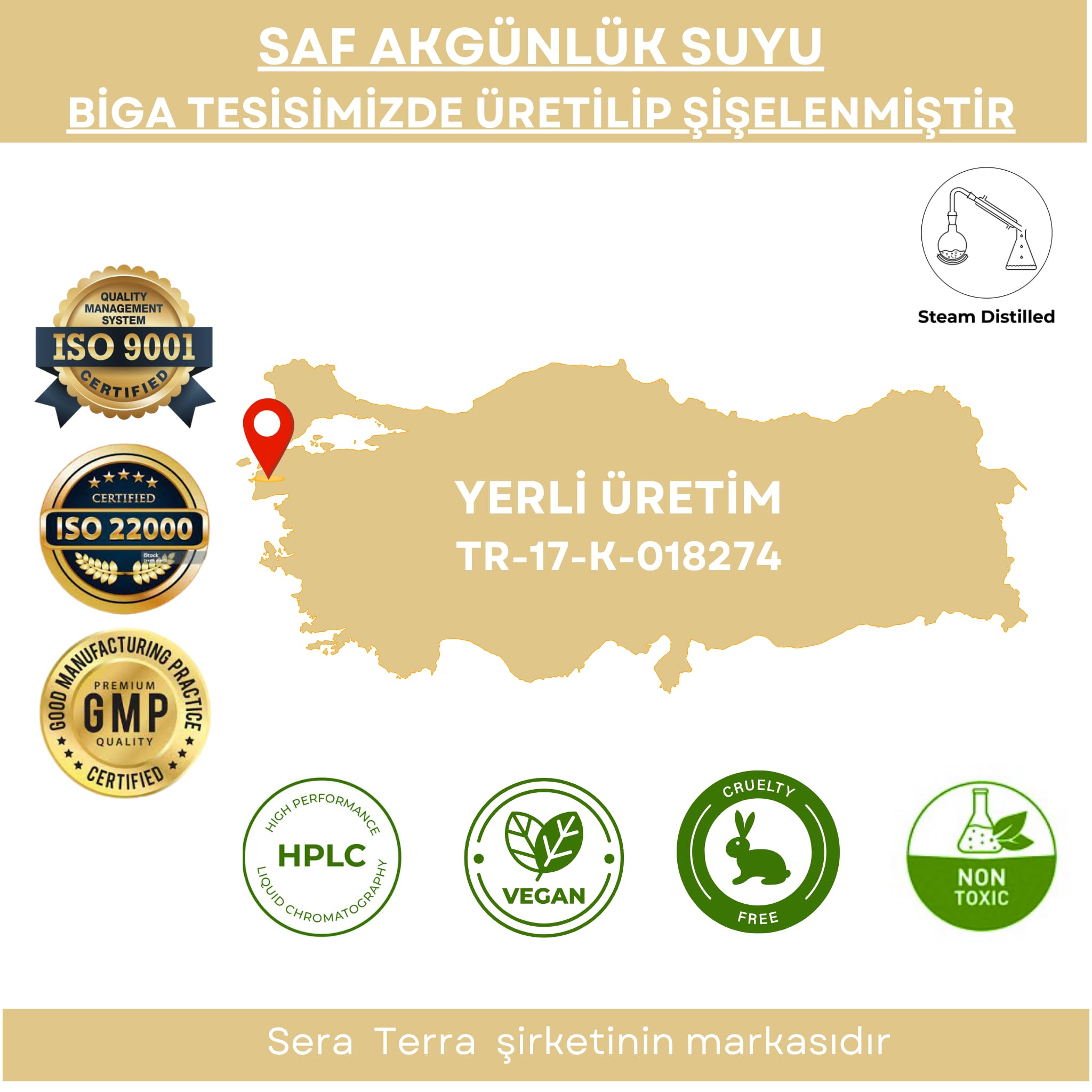 Saf Akgünlük (Frankincense) Suyu Anti-Aging & Sıkılaştırıcı Cilt Bakım Toniği 100 ml.%100 Saf