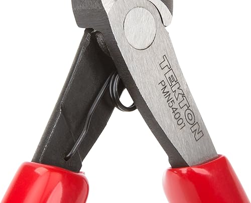 Miniatura 10 de TEKTON Mini alicates de punta larga de 45 grados PMN11301