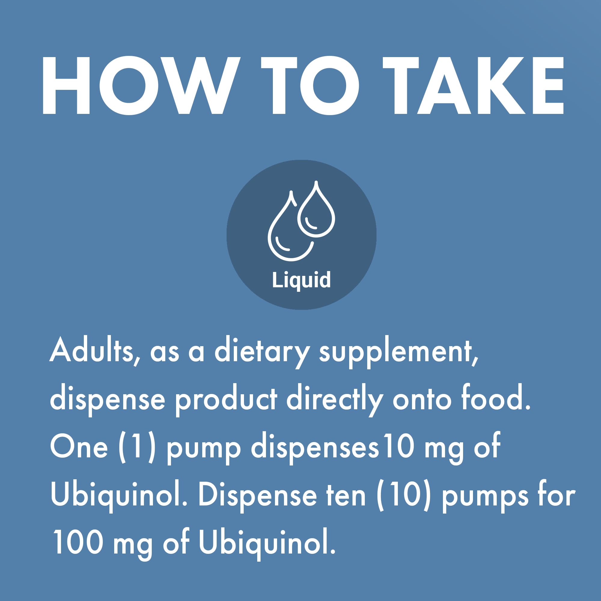 Dr. Mercola Ubiquinol Liquid Pump, 100 mg, 1.45 fl oz (18 Servings) — Amazon image 5