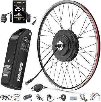 BAFANG Ebike Conversion Kit, 48V500W 20"/26"/700C Front Hub Motor kit