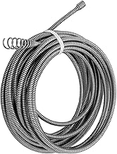 21338 Drain Snake Cable Compatible with Ridgid Auto-Spin Drain Snake, 1/4" x 30' Sewer Cable Replacement for Pro Plumbing Business