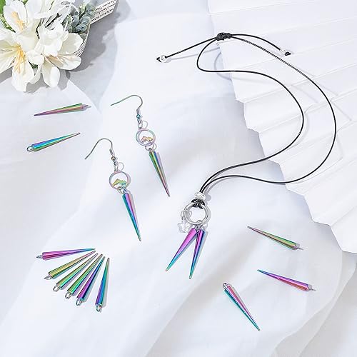 Miniatura 2 de NBEADS - Colgantes tibetanos de aleación de estilo tibetano para hacer collar, pendientes y hacer joyas