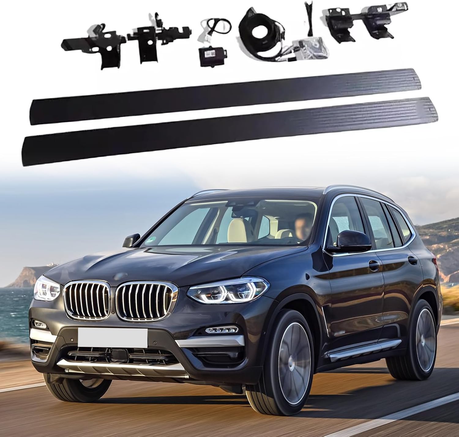 Deployable Power Electric Running Board Side Step Pedal Nerf Bar Aluminium Fits for 2018-2025 BMW X3