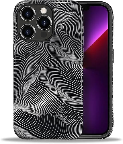 Miniatura 132 de Funda para iPhone 11, carcasa dura a prueba de golpes + silicona suave 2 en 1 híbrida, parachoques a prueba de caídas - Vidrio manchado con flores