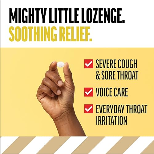 Miniatura 4 de Fisherman's Friend - Gotas para la tos, supresoras de la tos y pastillas para el dolor de garganta, sin azúcar sabor miel-limón, 5.52 mg de mentol
