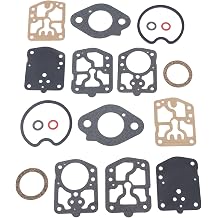 Carburetor Repair and Rebuild Kit for Mercury Outboard 40HP 45HP 50HP, Includes Paper Gaskets Compatible with Parts 1395-9024 and 18-7215 for Easy Install2 set