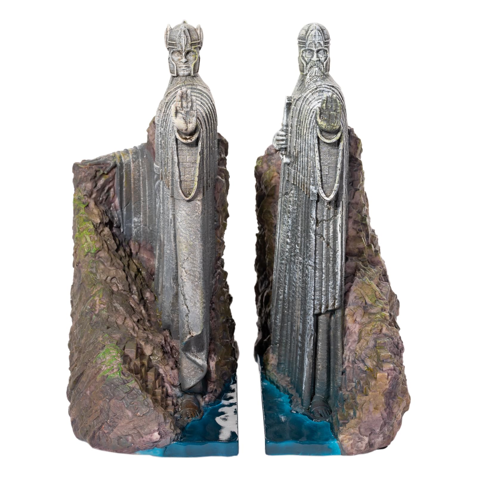 Fermalibri Il Signore degli Anelli Argonath Reggilibri da mensola personalizzato LOTR