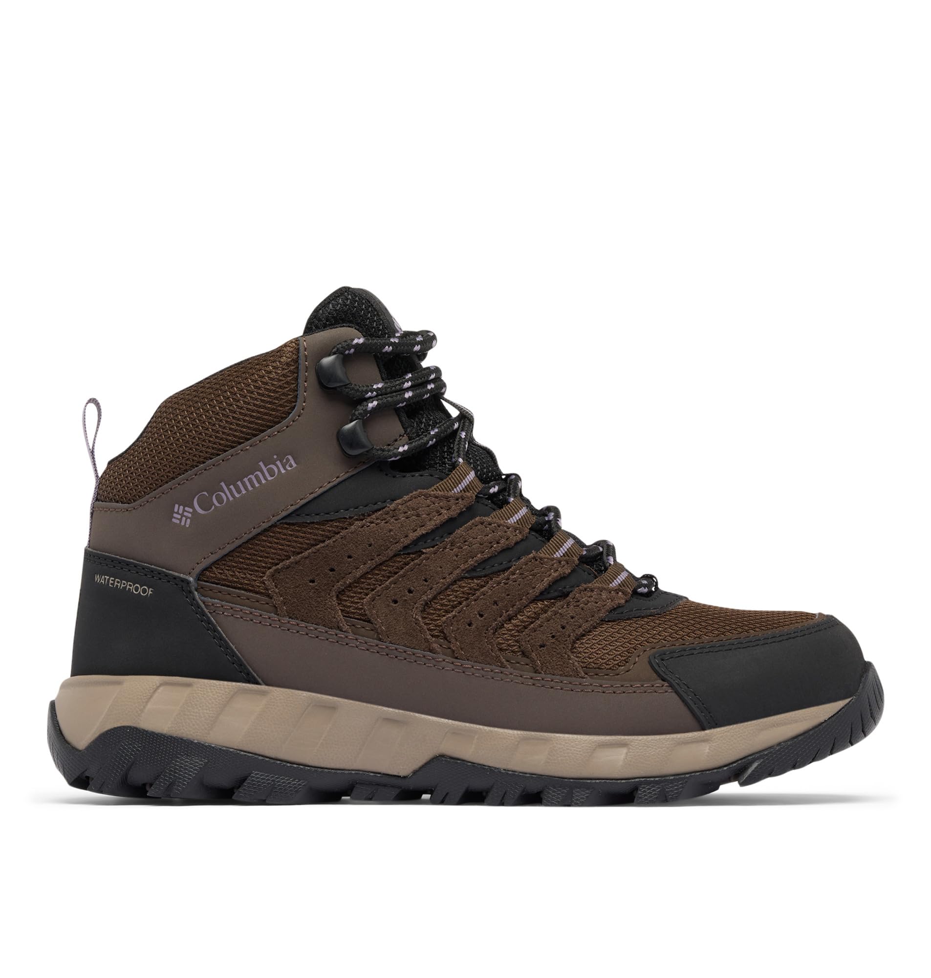 Columbia Strata Trail Mid Wp Bottes de trekking et de randonnée mi-hautesFemme