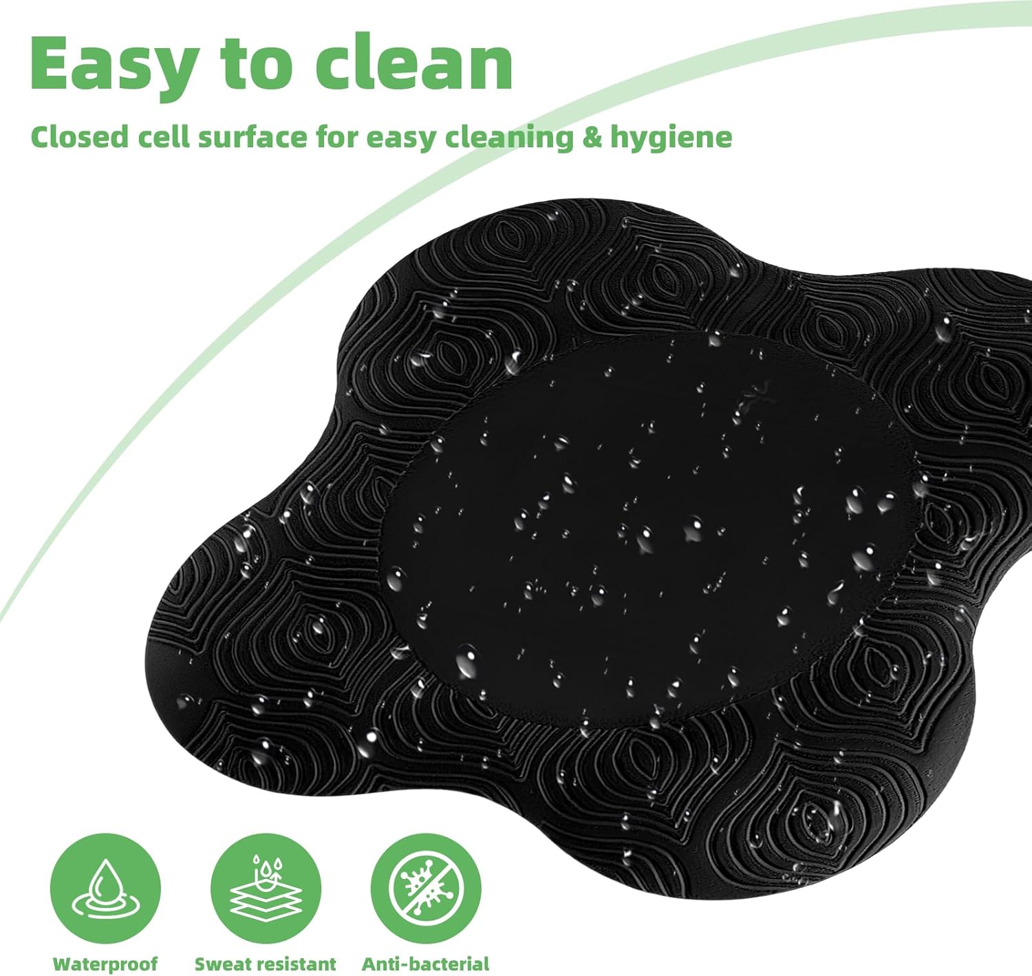 4 Pack Yoga Knee Pads Mat Setyoga, Comfortable Yoga Kneeling Mat for Knees Elbows Wrists and Head Unisex Support Foam, 4 Pack Mixed Colors - Image 4