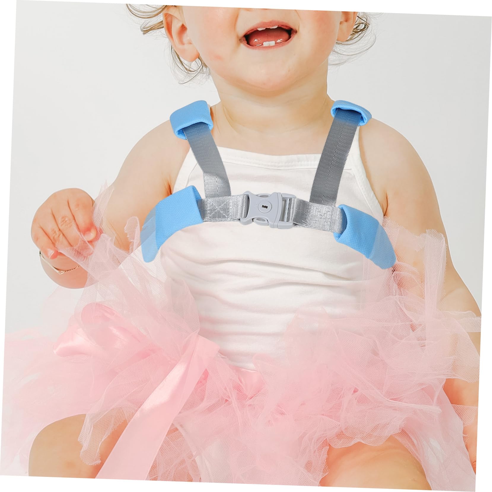 VICASKY 5pezzi Guinzaglio Sicurezza Per Imbracatura Antiperdite Accessorio Pratico Per Passeggiate e Stroller Per Piccoli Blu