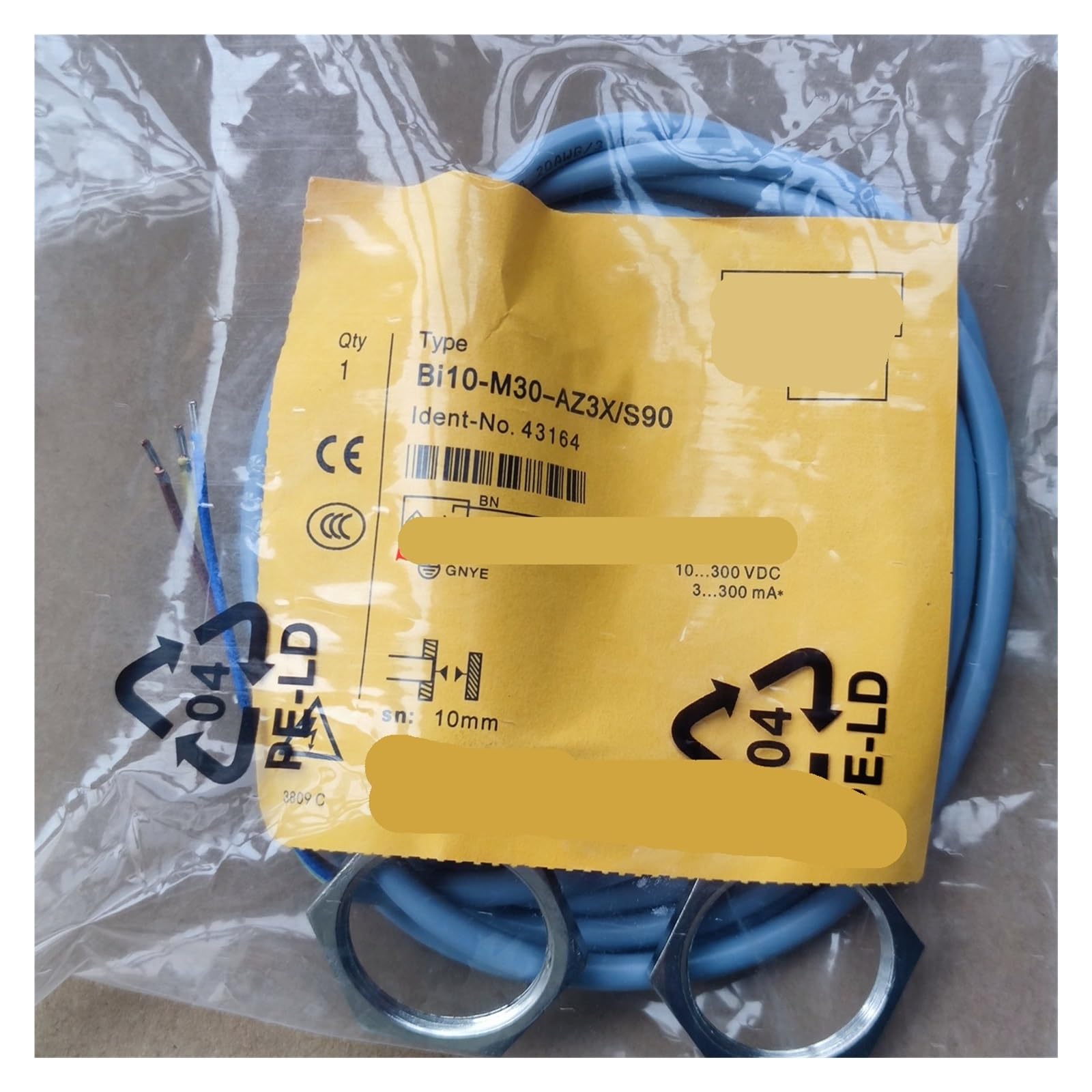 CXFCIHFT 1PCS BI10-M30-RZ3X/S90 BI10-M30-AZ3X/S90 Proximity Switch Sensor(BI10-M30-RZ3X S90)