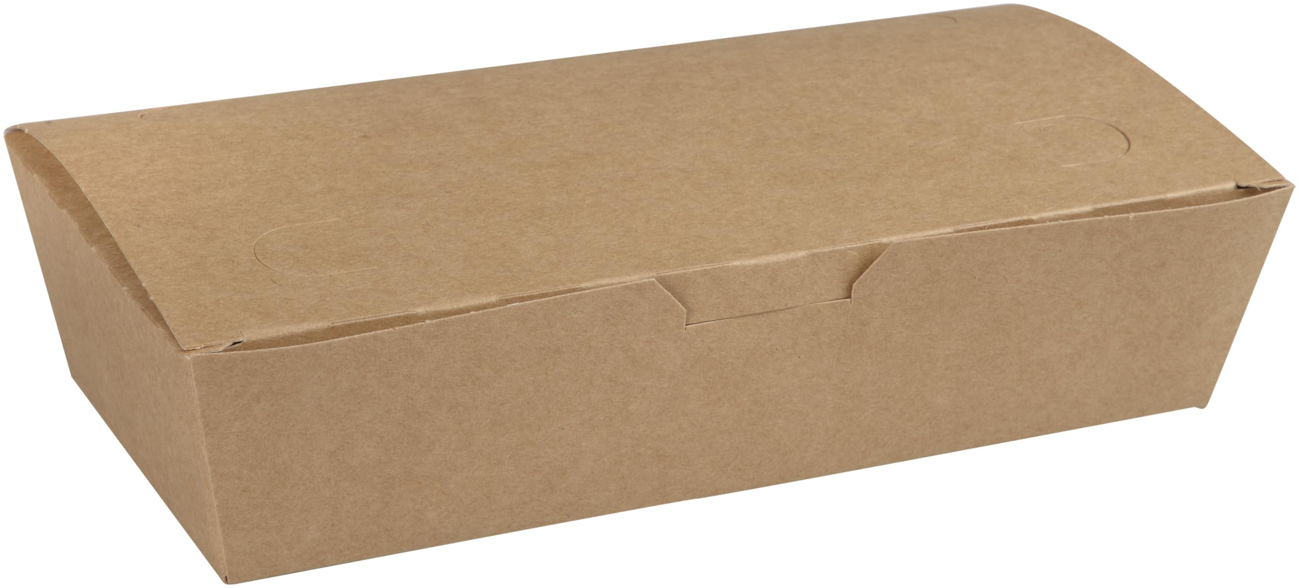 ABENA Gastro Line Disposable Kraft boxes Takeaway Boxes | 100 Pack | 20cm x 10cm x 5cm | Food Packaging For Hot And Cold Food. Cake slice boxes, burger boxes, takeaway box, cardboard lunch boxes
