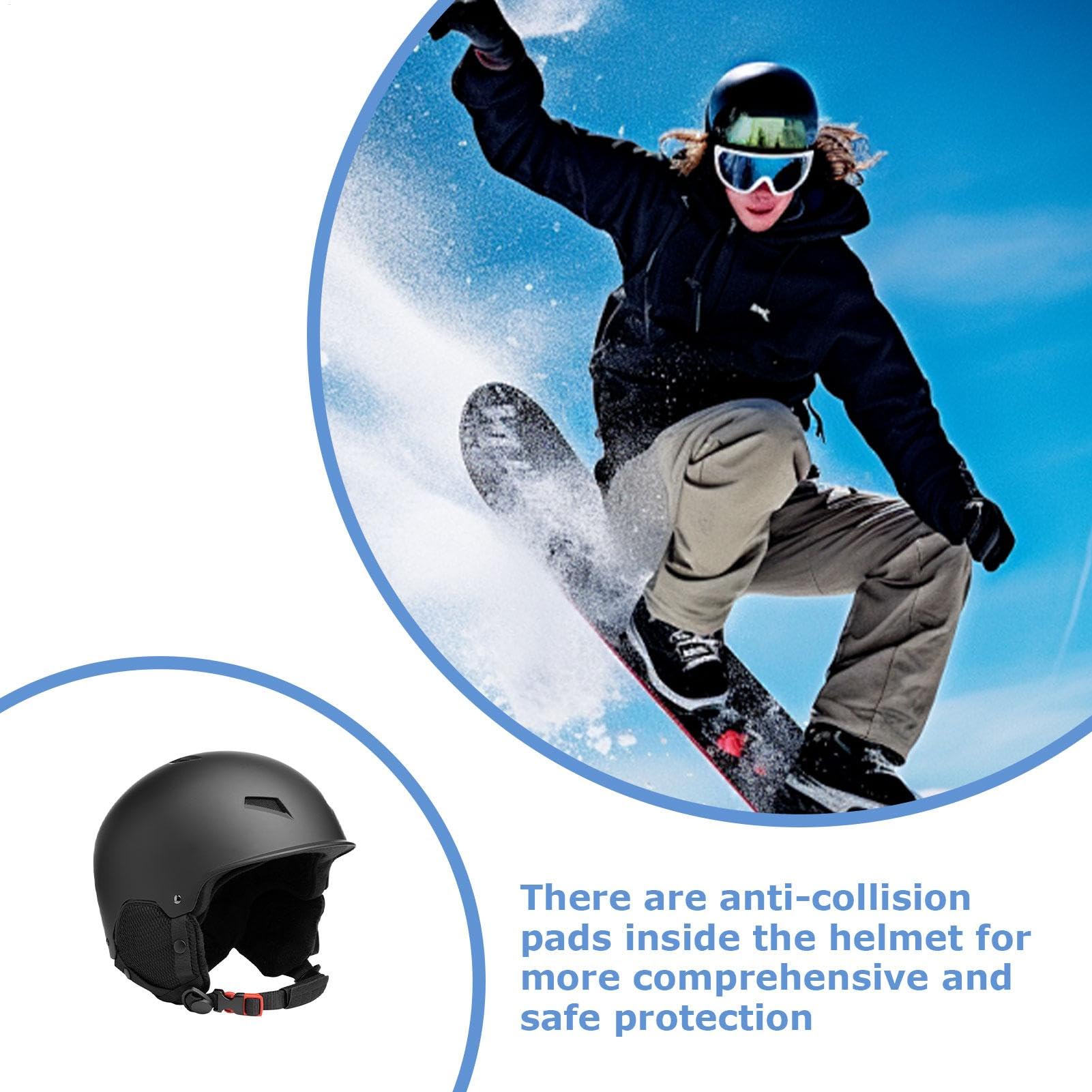 Frauenski -Helm, Erwachsene Helme, Einstellbare Fahrradkirche Für Skiausrüstung, Berichterstattung Über Den Heißen Ski -Skating -Beschützer Für Erwachsene Frauen