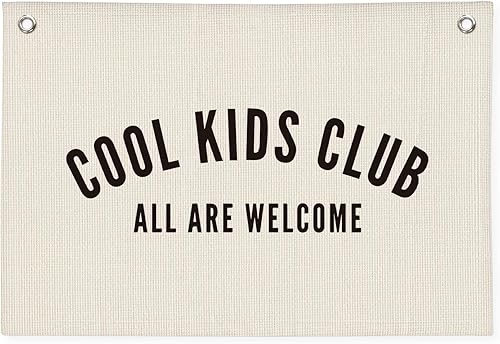 Miniatura 35 de Pancarta de Cueva de Pequeña Bebé, Decoración de Guardería para Niña, Decoración de Habitación para Niño y Niña Pequeños, Pancarta de Lienzo de Lino