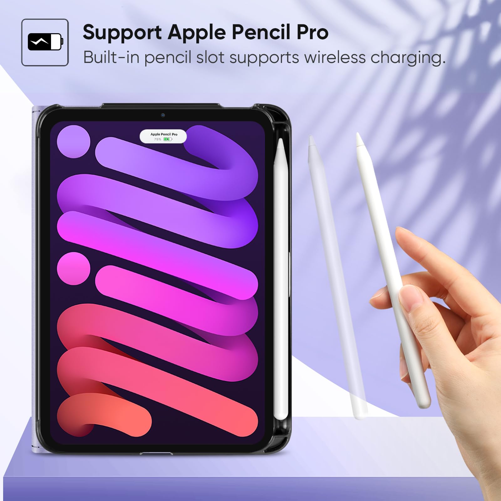 Fintie Folio Case for iPad Mini 7 (A17 Pro) 2024 / iPad Mini