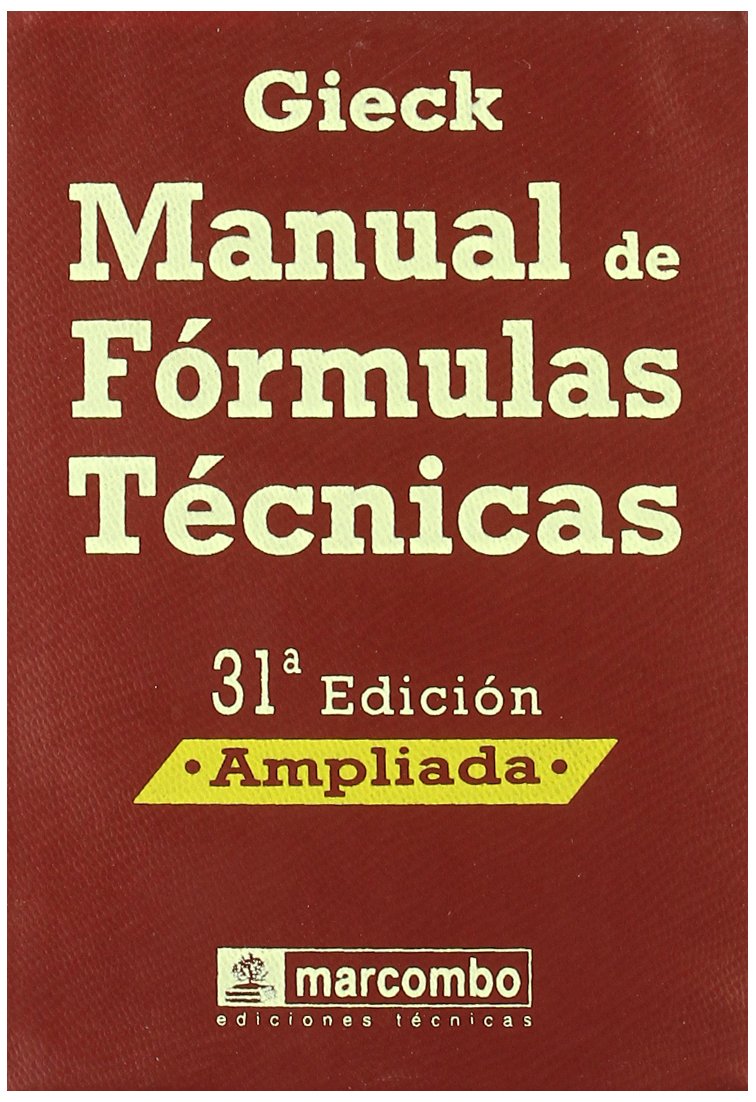 Manual de fórmulas técnicas