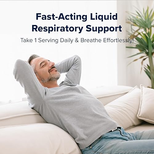 Miniatura 5 de Lung Renew Gotas de gordolobo para pulmones (2 onzas líquidas) Extracto de hoja de menta, tomillo y gordolobo para desintoxicación pulmonar y