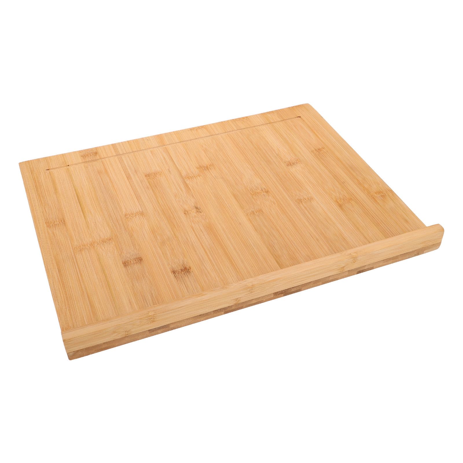 Planche à découper en bois facile d'entretien et stable avec son rebord