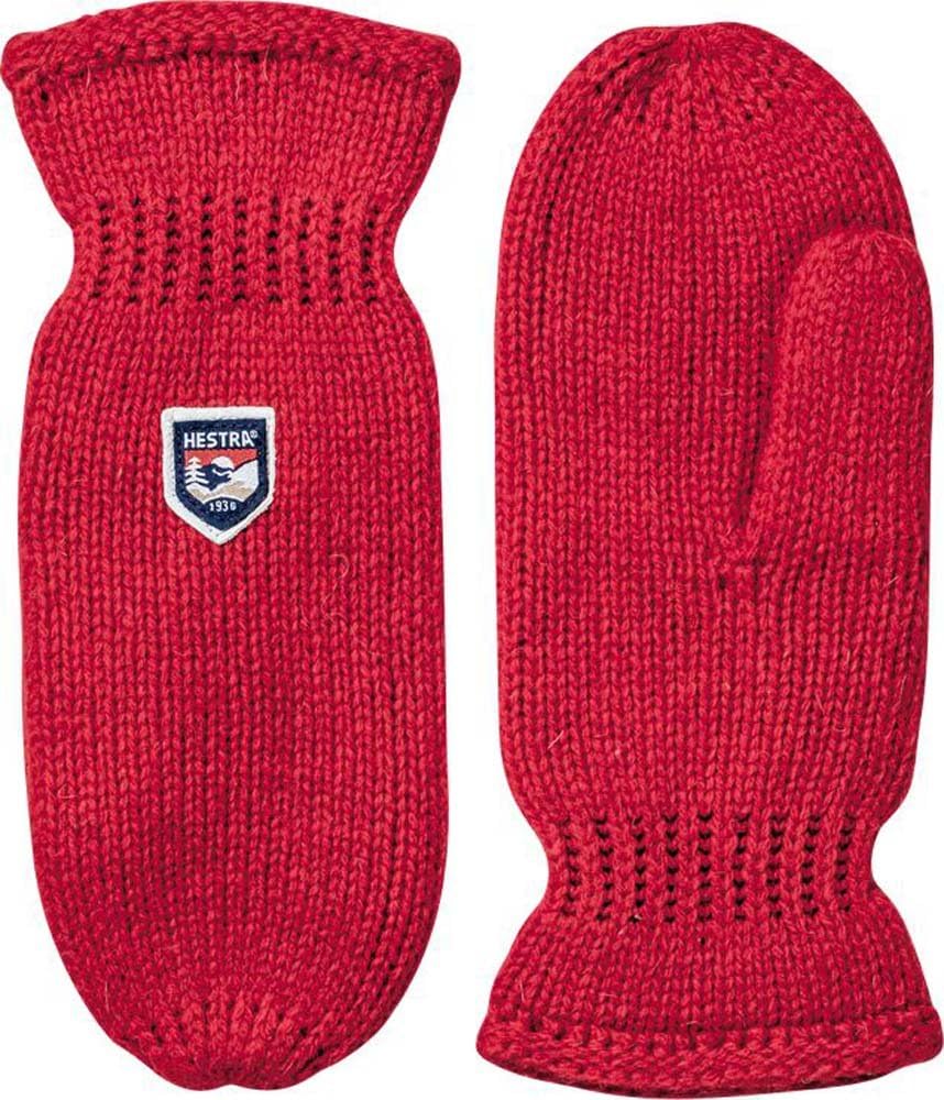 Hestra Unisex Basic Wool Mitt, Winter Weather Insulated Wool Mittens for Outdoor Everyday, Hiking for Men & Women