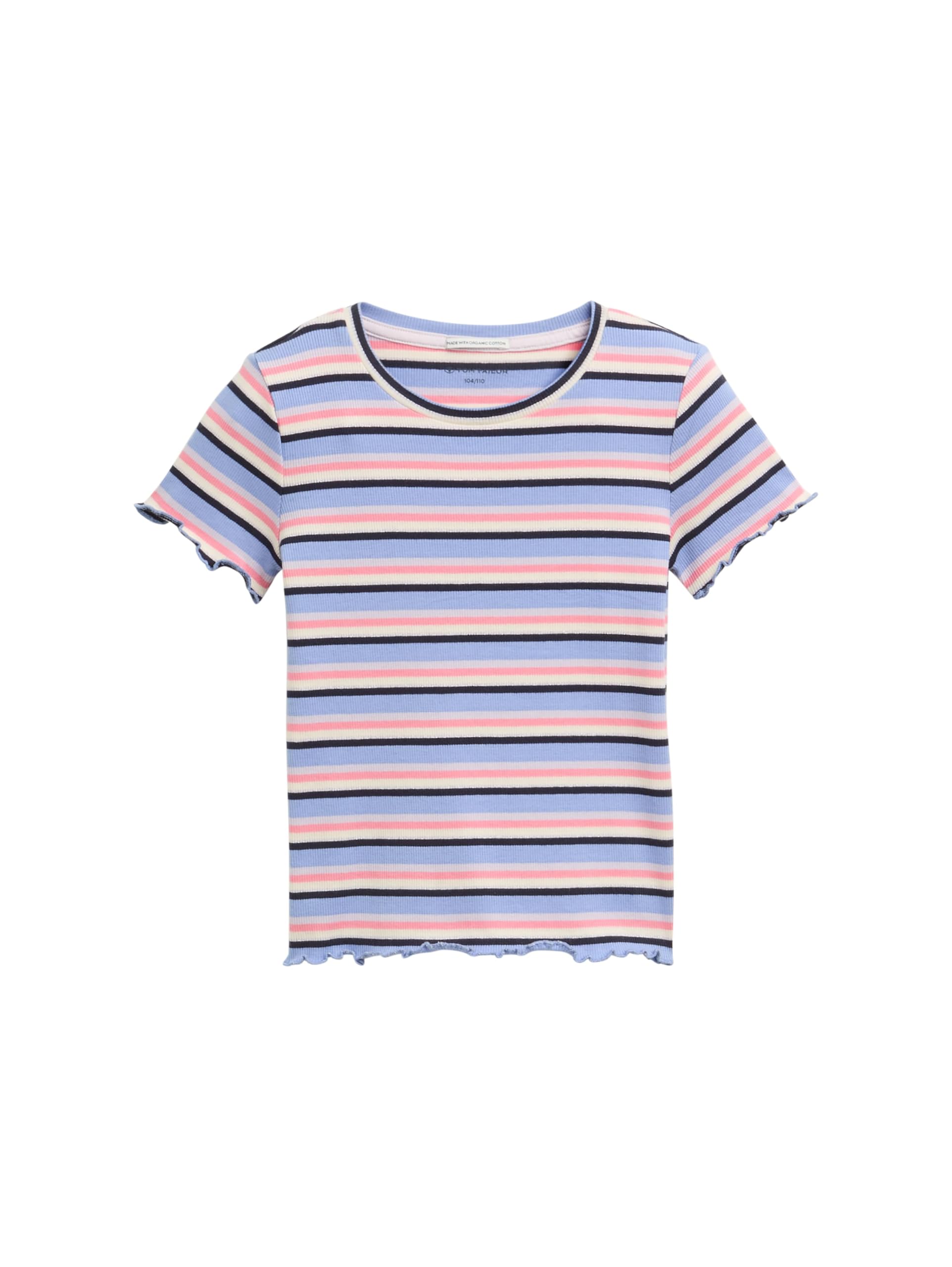 Tom Tailor Mädchen Kinder RIPP T-Shirt mit Streifenmuster