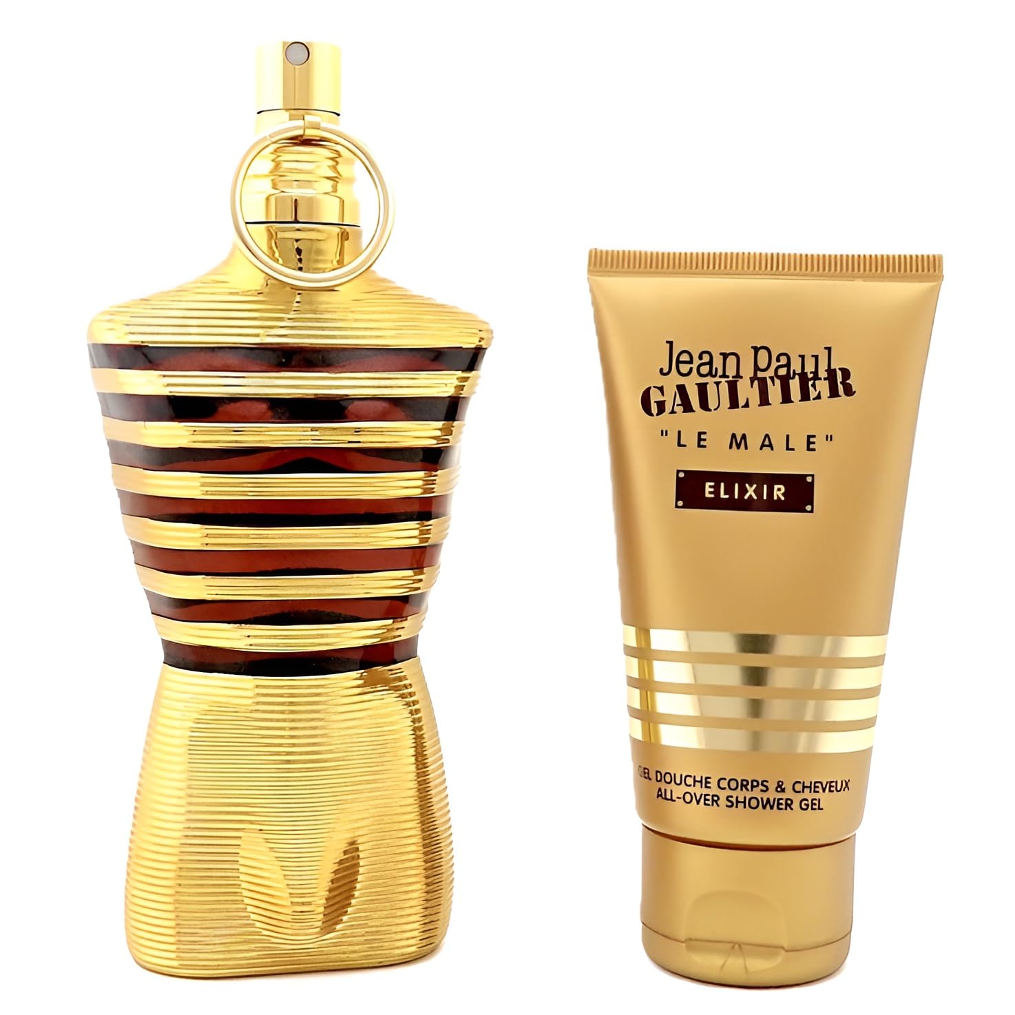 Jean Paul Gaultier Le Male Elixir Parfum Spray Set – Set mit 2 Artikeln, 125 ml