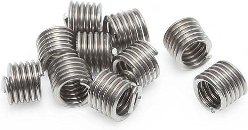 Miniatura 3 de OEMTOOLS 25611 Kit de reparación Fix-A-Thread de 12 pulgada, UNC 12"-13, 10 piezas de insertos de acero inoxidable, ideal para restauración de