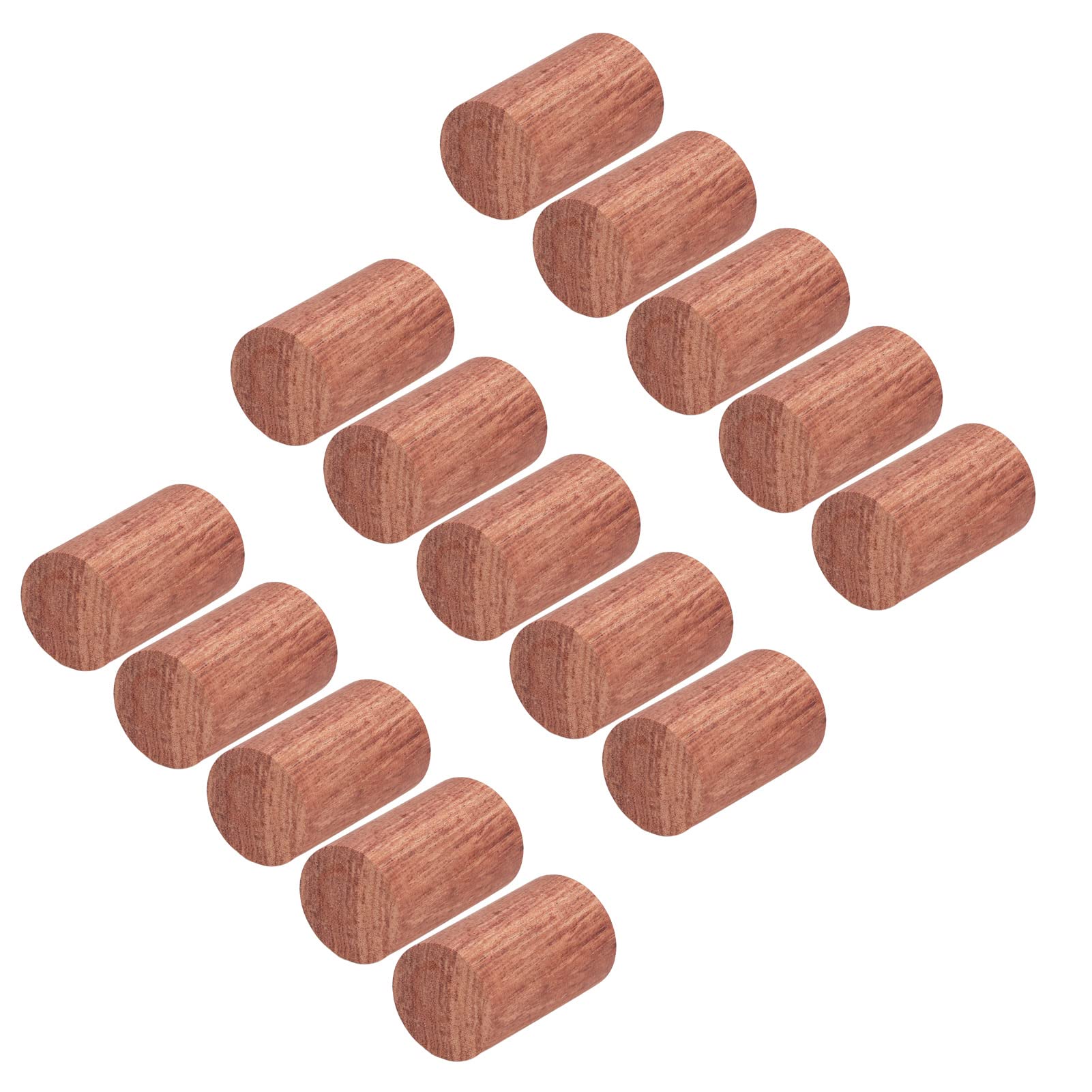 Difusor de aceites Esenciales de Madera, difusor de aromaterapia de Palisandro para Regalo de relajación, Mini Redondo portátil, 15 Uds.