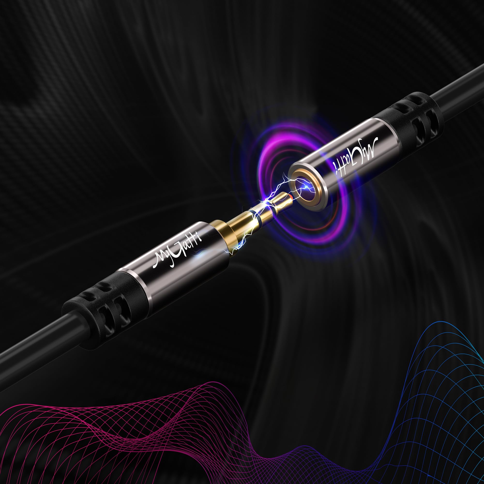 5m Câble d'extension stéréo jack 3,5 mm, rallonge audio mâle vers femelle, câble d'extension pour casque, noyau OFC, câble noir (avec 5 serre-câbles)