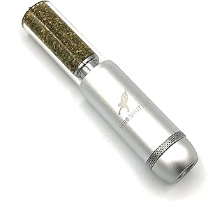 Herb Shuttles MJ420-TT Pipe - elegancka fajka do tytoniu (srebrna)