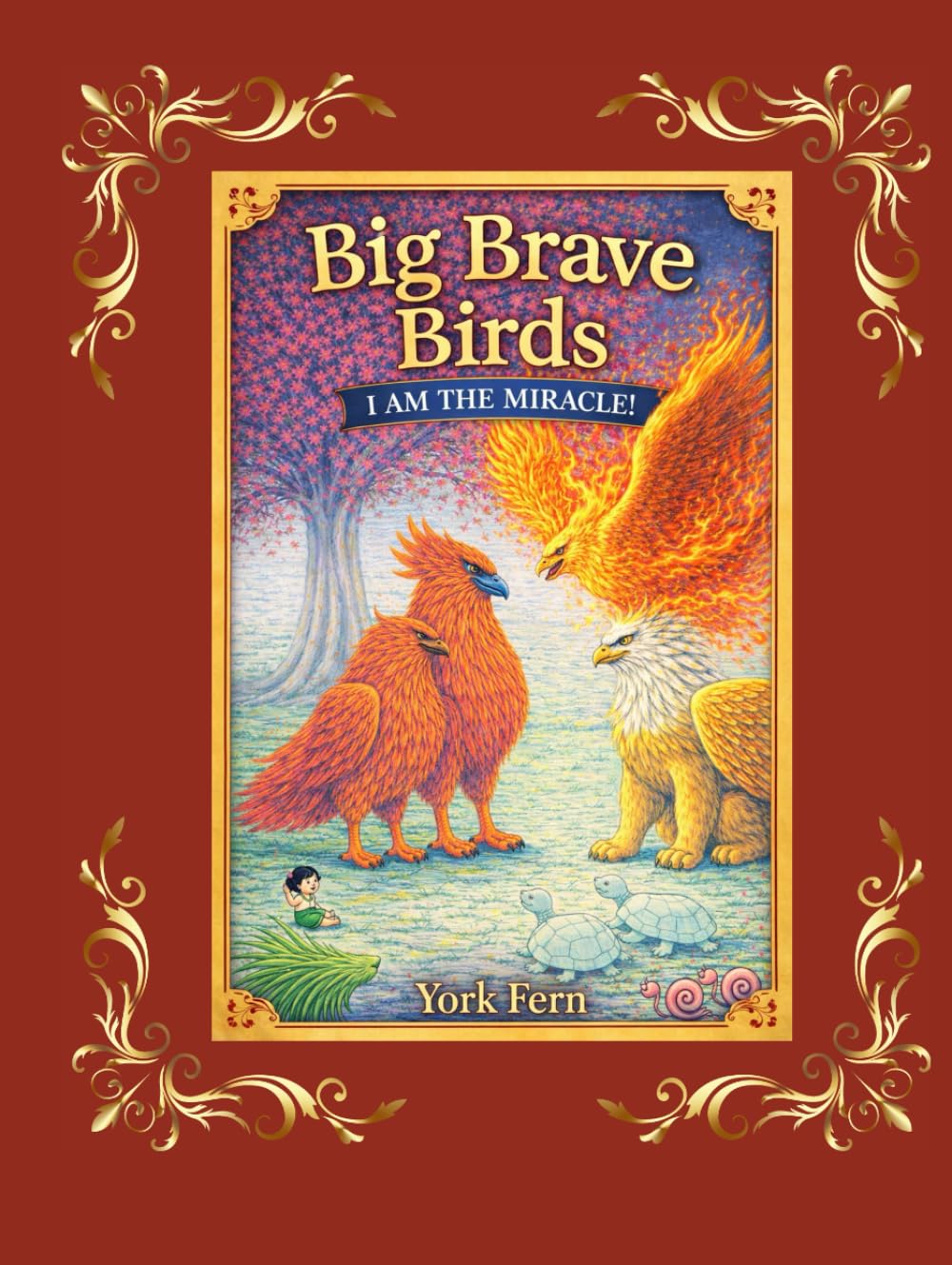 Big Brave Birds I AM THE MIRACLE livre illustré inspirant pour enfants