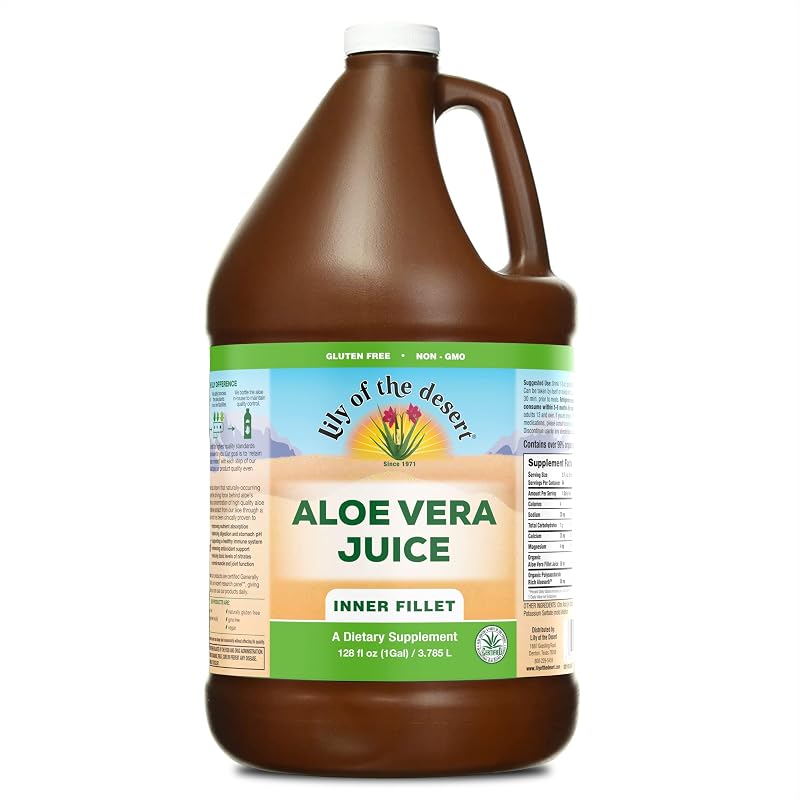 Lily Of The Desert Suco de Aloe Vera, Filé Interno, 3,78 L
