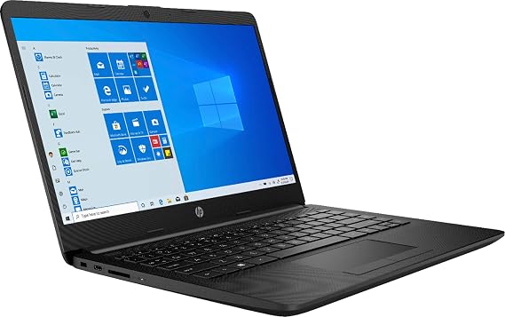 HP Premium 14-Inch 1TB HDD 2.6GHz Ryzen 3 Non Touch Laptop (8GB RAM, AMD Radeon Graphics, HD Audio, Webcam, USB-C, HDMI, Windows 10 Home S) Jet Black, 14-dk1031dx