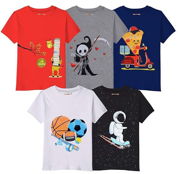 Kuchipoo Boys Regular Fit T-Shirt