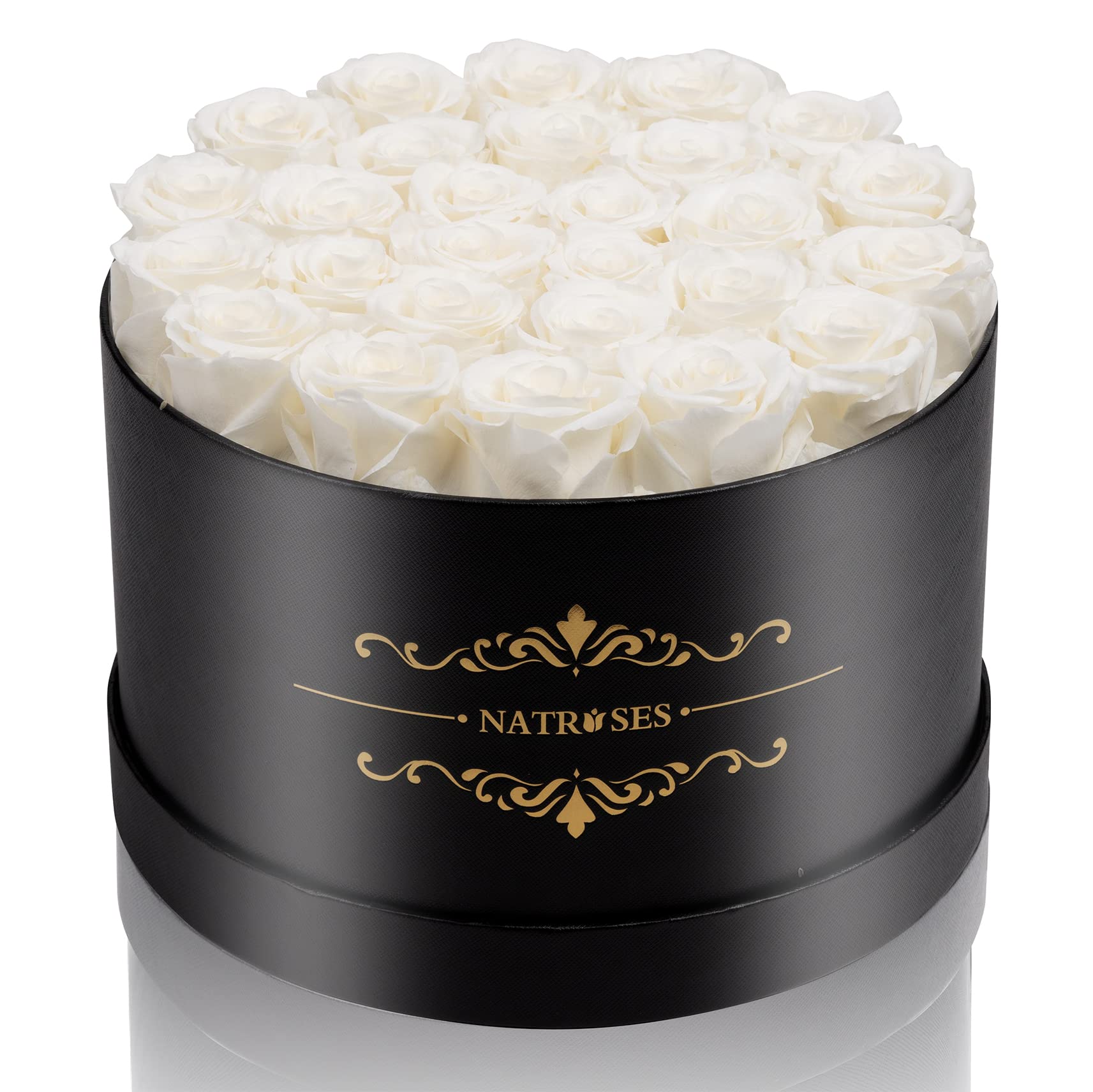 NATROSES 27 Piece Forever Preserved Roses