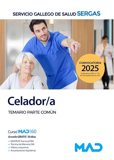 Celador/a. Temario Parte Común
