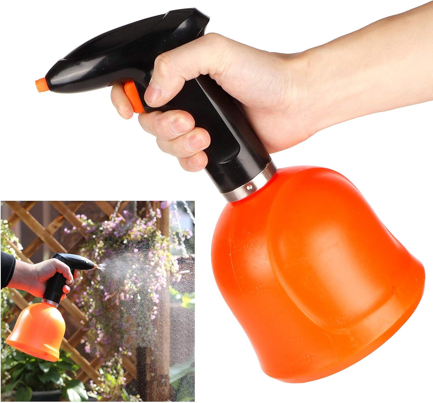 Electric Wateannulus Can Handheld Fluxiuniquer Plant Multipurpose Gardening Fertilizing Cleanseing