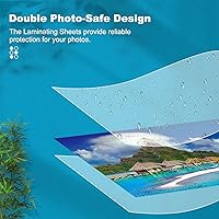 Vista 10 de 5 Mil Laminating Sheets, Holds 8.5 x 11 Inch Sheets 300 Pack, Thermal Laminating Pouches for Laminator, 9 X 11.5-inches/Letter Size Thermal