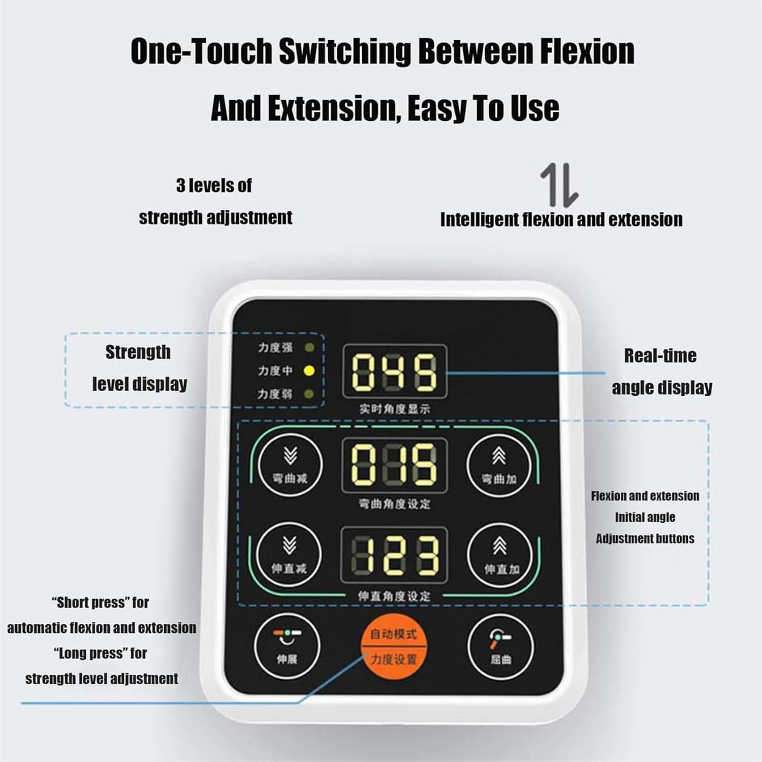 Physical Therapy Leg Exercisers, Bending And Straightening After Knee And Knee Rehabilitation Equipment, With Remote Control, 0-170° Adjustable, For Post-Ops, Osteoarthritis And Sprains