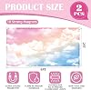 ANGSYLTH 2 Piezas Cubiertas para Luces Fluorescentes, 4x2 Pies Cubiertas para Luces de Techo | Filtros de Luz Magnéticos para Aulas, Oficinas, Hospitales, Hogar (Arcoíris) 3