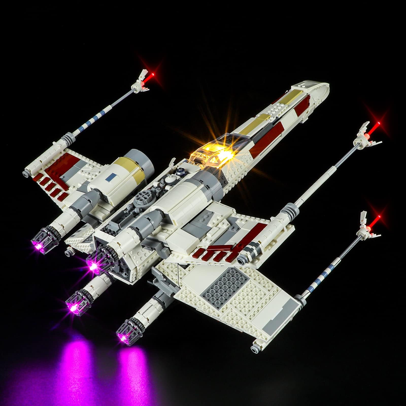 Led Lighting Kit for LEGO-75355 X-Wing Starfighter - Compatible with Lego Star Wars Building Blocks Model- Not Include Lego Set