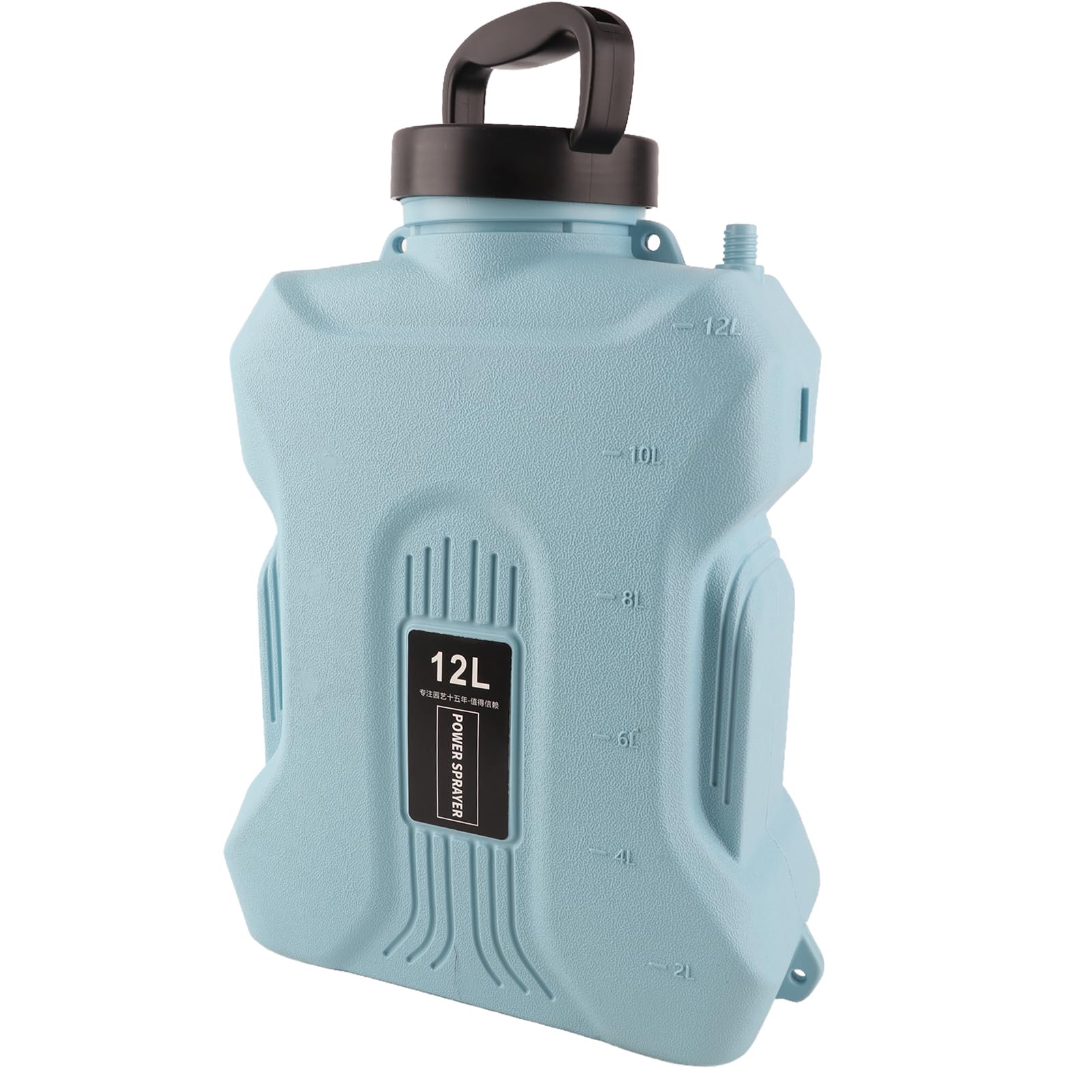 Cocoarm Spruzzatore Elettrico da 12 Litri, Spruzzatore d'acqua Portatile Ricaricabile con Serbatoio in Polipropilene e Asta Telescopica da 425 a 825 Mm, Ugello da 360 Gradi, Irrigatore a Spalla per