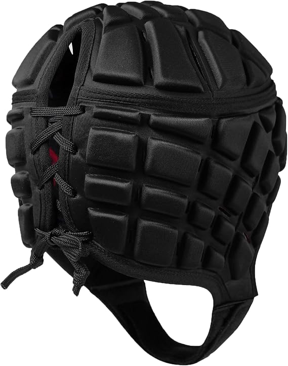 Canterbury Unisex Raze Rugby Headguard | Scrum Cap, Full Coverage | Soft-Edged Chin Strap | Designed Holes Aid Ventilation | Foam Padding Headguard, Blue, XXS