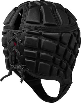 Canterbury Unisex Raze Rugby Headguard | Scrum Cap, Full Coverage | Soft-Edged Chin Strap | Designed Holes Aid Ventilation | Foam Padding Headguard, Blue, XXS