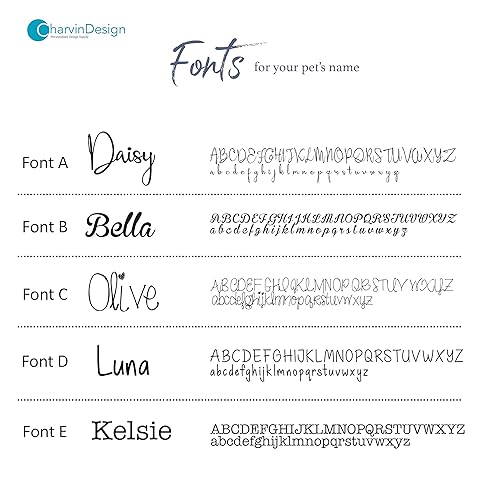 Miniatura 5 de Engraving Pet ID Tags, Personalized Pet ID Tags Birth Flower, Stainless Steel Pet ID Tags, Custom Engraved Dog and Cat Tags, Double Sided, Round