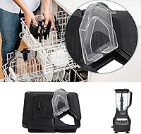 Vista 6 de Tapa de repuesto para boquilla de repuesto para tapa de licuadora Ninj-a, cubierta de boquilla compatible con Ninj-a Blender jarra cuadrada de 72