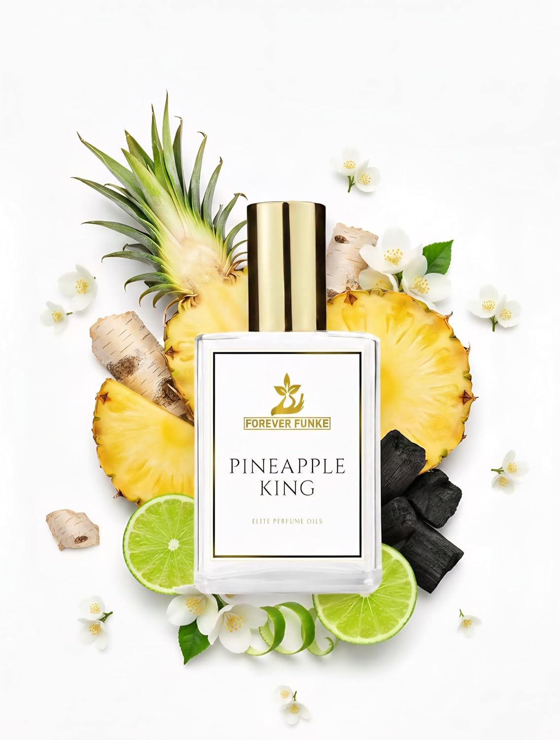Generic Pineapple King Fragrance oil Inspired by Aventus for Men 100ml/ 3.3 Oz, 20ml, 15ml 100% Pure Body Oil, Scented Perfume Body Oil (100ml)