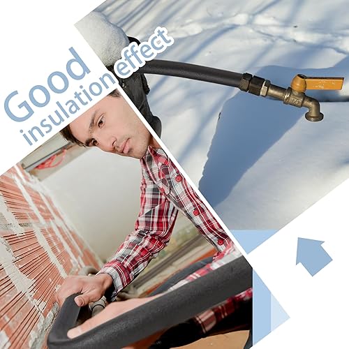 Vista 26 de Amylove 12 tubos de espuma de 3.3 pies, tubo de espuma aislante, tubo de agua aislante, piscina, fideos de natación, tubos de preservación de calor