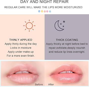 Lip Therapy 8 Pieces, Natural Moisturizing Lip Balm